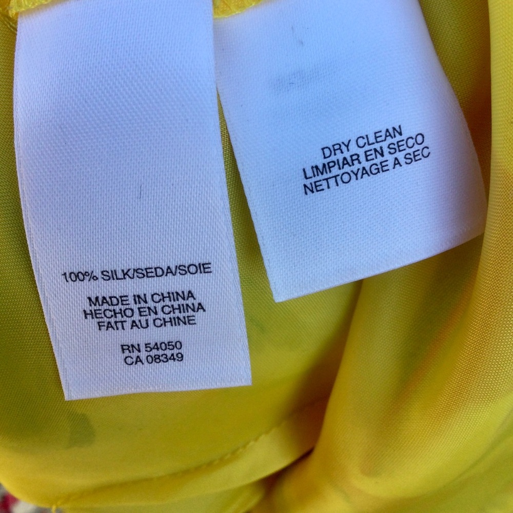 Floral Silk Dress (NWOT) - Picture 8 of 8